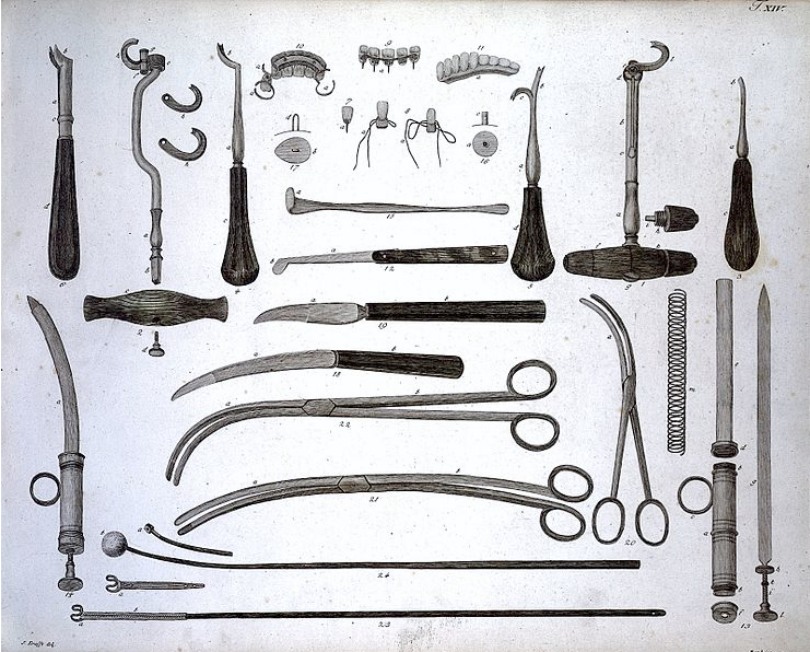 old dental tools